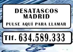 Desatascos Villanueva de la Cañada Urgentes